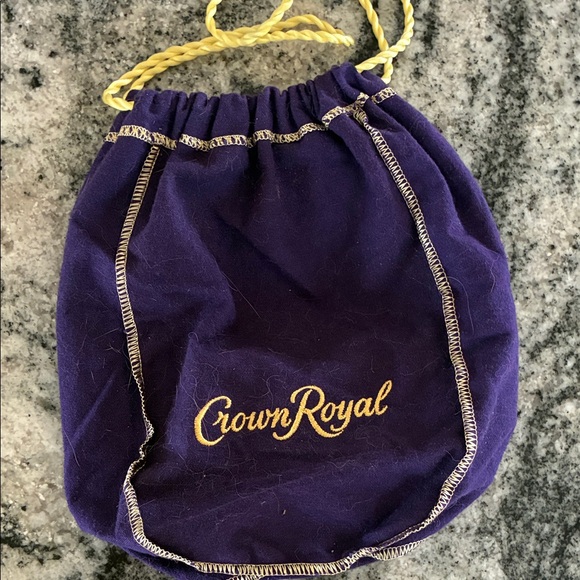 Purple Drawstring Bag - Picture 1 of 3